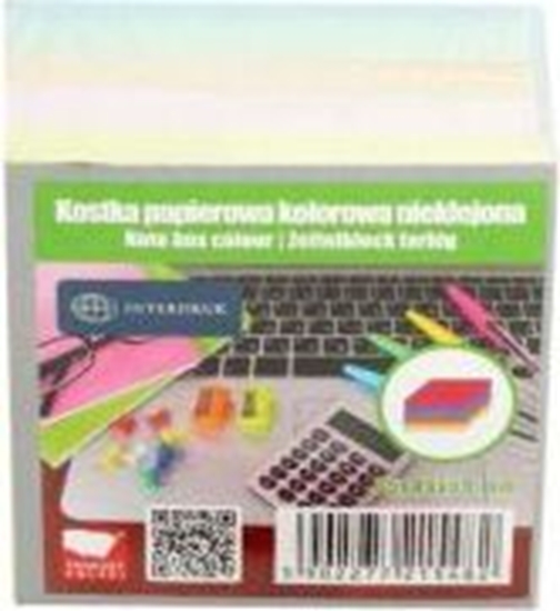 Picture of Interdruk Kostka papierowa kolorowa nieklejona