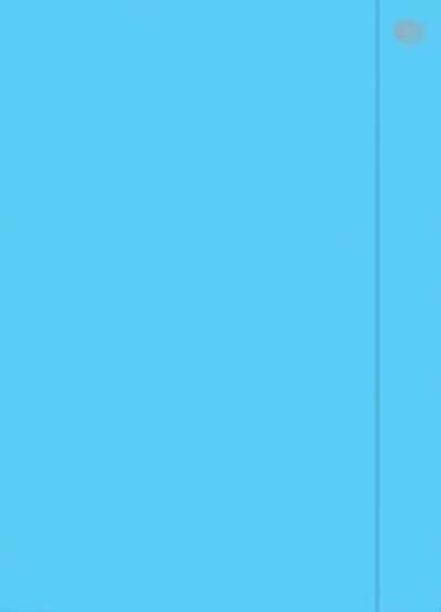 Picture of Interdruk Teczka z gumkÄ A4+ Fluo niebieska