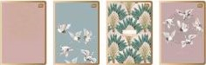 Picture of Interdruk Zeszyt A5/96K kratka Metallic Satin Gold (10szt)