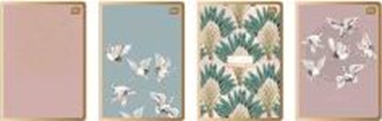 Picture of Interdruk Zeszyt A5/96K kratka Metallic Satin Gold (10szt)