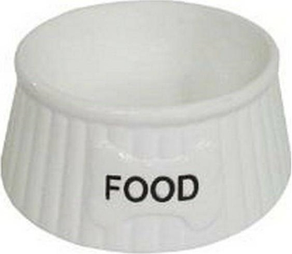 Изображение Yarro International Yarro Miska Ceramiczna Dla Psa Food Biaa 15,5x6 cm