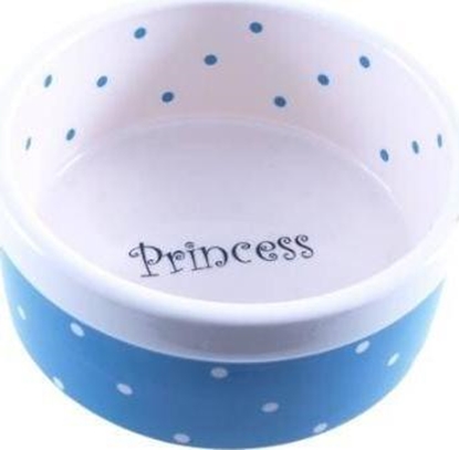 Изображение Yarro International Yarro Miska Ceramiczna Dla Psa i Kota Prince 15,5x6cm, niebieska