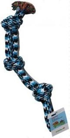 Picture of Yarro International ZABAWKA SZNUROWA - Sznur baweniany podwójny z 3 supami 45cm