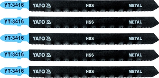 Picture of Yato Brzeszczot do wyrzynarki typ T HCS do metalu 5cz. TPI21 YT-3416