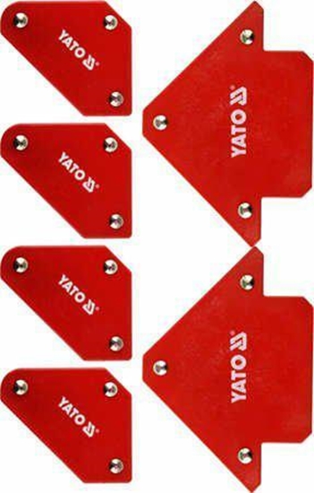 Picture of Yato YATO KTOWNIK SPAWALNICZY MAGNETYCZNY KPL.6szt. YT-08678