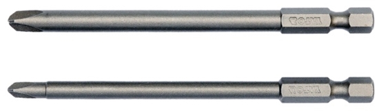 Изображение Yato Kocówki wkrtakowe Tri-Wing TW2x100mm TW4x100mm 1/4 2szt. (YT-0497)