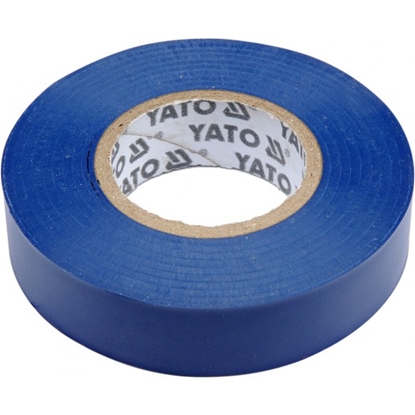 Picture of Yato Tama elektroizolacyjna 15x0.13mm/20m PVC, izolacja-max 40kV /niebieska/ - YT-81591