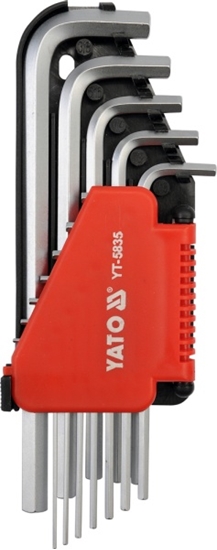 Picture of Yato Zestaw kluczy imbusowych hex typ L 1/16-3/8" 12szt. (YT-5835)