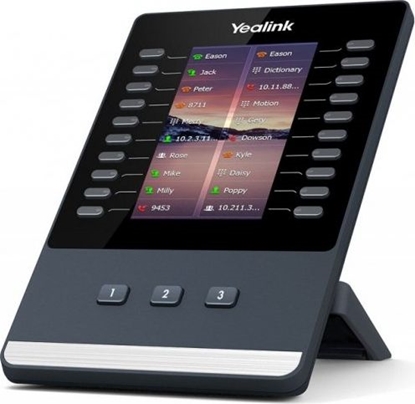 Picture of Yealink EXP43 IP add-on module Black, Grey 23 buttons