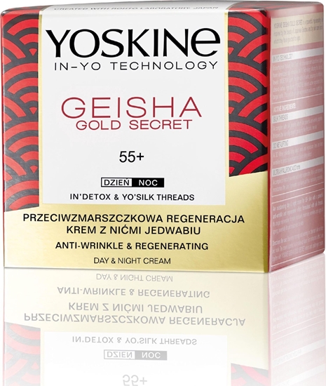 Picture of Yoskine Geisha Gold Secret 55+ Krem przeciwzmarszczkowa regeneracja