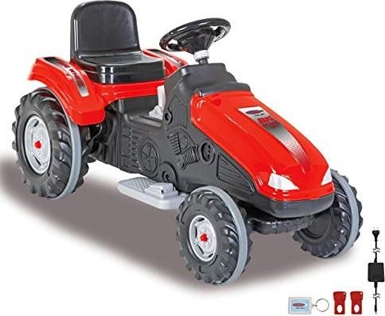 Picture of Jamara JAMARA Ride-on tractor Big Wheel 12V red 460785