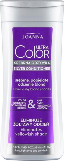 Изображение Joanna Joanna Ultra Color srebrna odywka do wosów srebrne popielate odcienie blond 200g