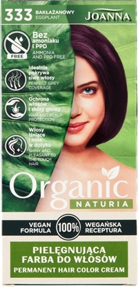Picture of JOANNA PROFESSIONAL Joanna Naturia Organic pielgnujca farba do wosów 333 Bakaanowy