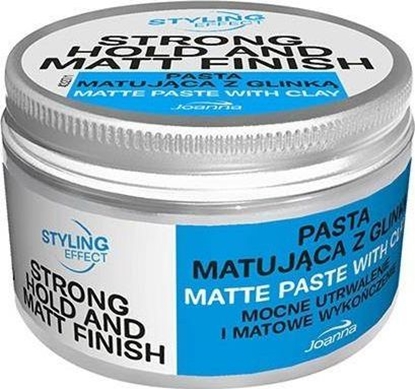 Attēls no Joanna Styling Effect Matte Paste With Clay pasta matująca do włosów z glinką 100g