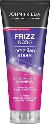 Attēls no John Frieda JOHN FRIEDA_Frizz-Ease Brazilian Sleek Frizz Immunity Shampoo szampon do wosów 250ml