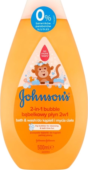 Picture of JOHNSONS BABY Płyn do kąpieli Bath&Wash 2-in-1 Bubble 500ml