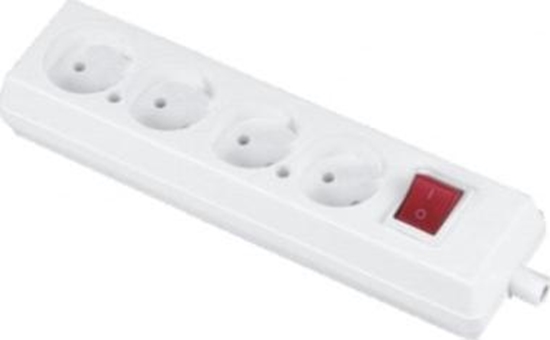 Изображение Jonex Rozganik do przeduacza z wycznikiem 4-gniazda b/u 16A 250V GN-460WS