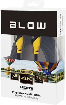 Picture of Kabel Blow HDMI - HDMI 5m czarny (92-656#)