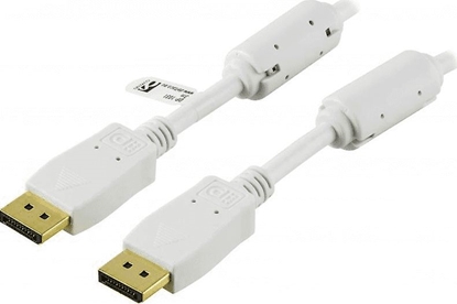 Attēls no Kabel Deltaco DisplayPort Mini - DisplayPort 2m czarny (DELTACO DisplayPort kabel - 2 m)
