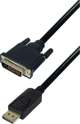 Attēls no Kabel DisplayPort - DVI-D 2m czarny (77492-1)
