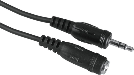 Picture of Kabel Hama Jack 3.5mm - Jack 3.5mm 5m czarny (002051050000)