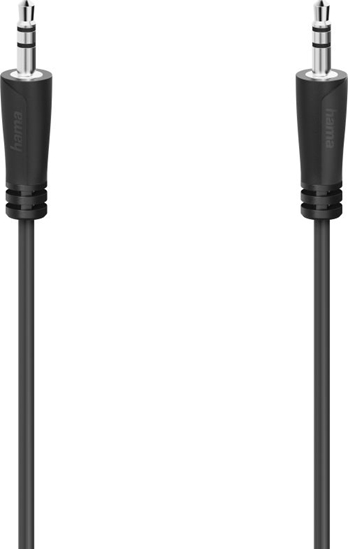 Picture of Kabel Hama Jack 3.5mm - Jack 3.5mm 5m czarny (002051160000)