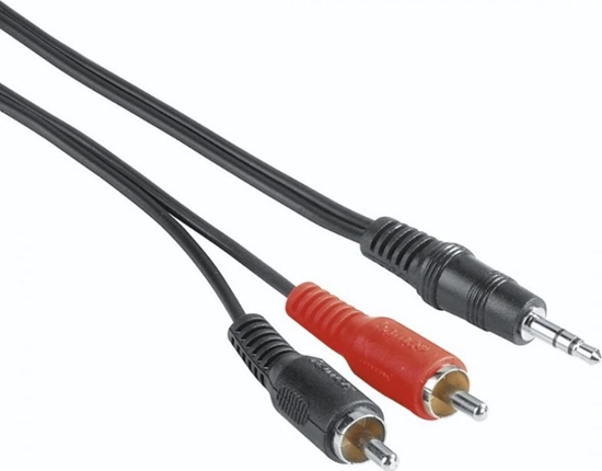 Picture of Kabel Hama Jack 3.5mm - RCA (Cinch) x2 2m czarny (002051060000)