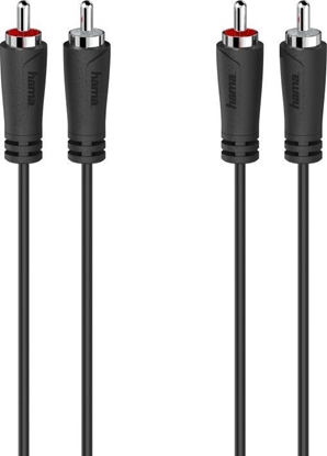 Picture of Kabel Hama RCA (Cinch) x2 - RCA (Cinch) x2 3m czarny (002052580000)