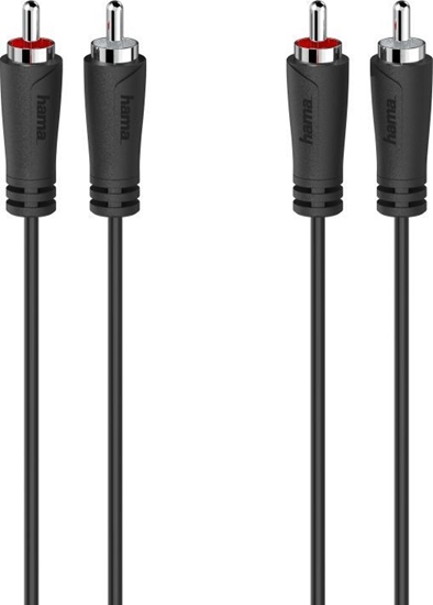 Picture of Kabel Hama RCA (Cinch) x2 - RCA (Cinch) x2 3m czarny (002052580000)
