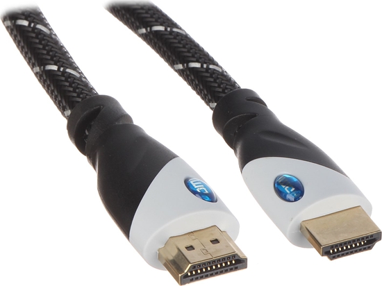 Picture of Kabel HDMI - HDMI 10m srebrny (HDMI-10-PP)