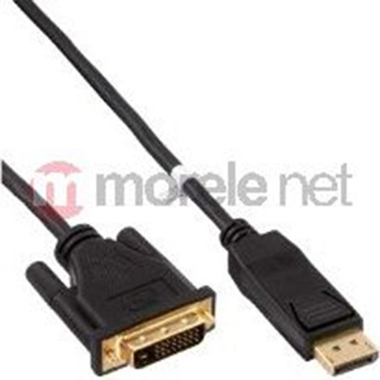Picture of Kabel InLine DisplayPort - DVI-D 3m czarny (17113)