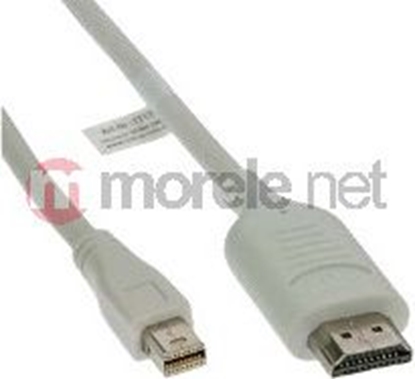 Attēls no Kabel InLine DisplayPort Mini - HDMI 2m biay (17172I)