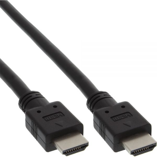 Изображение Kabel InLine HDMI - HDMI 0.5m czarny (17655E)