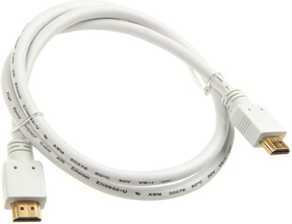 Изображение Kabel InLine HDMI - HDMI 1.5m biały (17511W)