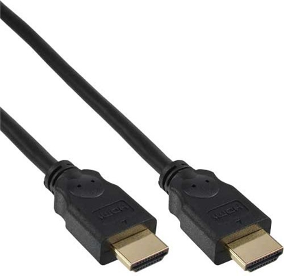 Изображение Kabel InLine HDMI - HDMI 1.5m czarny (17611P)