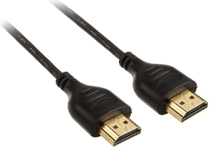 Изображение Kabel InLine HDMI - HDMI 1.8m czarny (17502S)