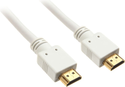 Изображение Kabel InLine HDMI - HDMI 3m biały (17503W)