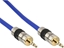 Изображение Kabel InLine Jack 3.5mm - Jack 3.5mm 0.5m niebieski (99954P)