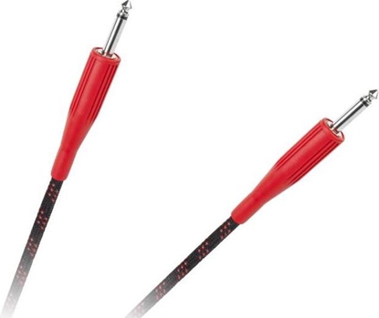 Attēls no Kabel Jack 6.3mm  - Jack 6.3mm 5m czerwony (KPO2758-5)