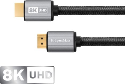 Attēls no Kabel Kruger&Matz HDMI - HDMI 3m czarny (KM1266)