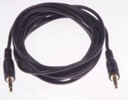 Attēls no Kabel Libox Jack 3.5mm - Jack 3.5mm 3m czarny (LB0026)