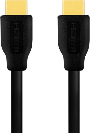 Picture of Logilink HDMI-Kabel A/M zu A/M, 4K/60 Hz, CCS, schwarz, 5,0m