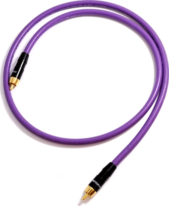 Picture of Kabel Melodika RCA (Cinch) - RCA (Cinch) 0.75m fioletowy