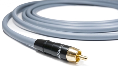 Picture of Kabel Melodika RCA (Cinch) - RCA (Cinch) 1.5m szary