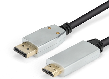 Изображение Kabel Montis DisplayPort - HDMI 1.8m czarny (MT040)