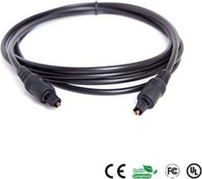 Picture of Kabel PremiumCord Toslink - Toslink 2m czarny (kjtos2)