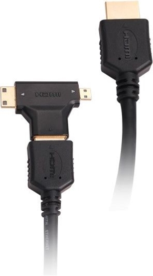 Picture of Kabel Prestigio HDMI - HDMI 1.8m czarny (PHDMIAC1)