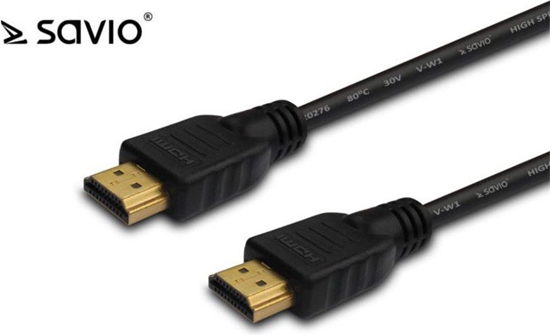 Picture of Kabel Savio HDMI - HDMI 3m czarny (SAVKABELCL-96)