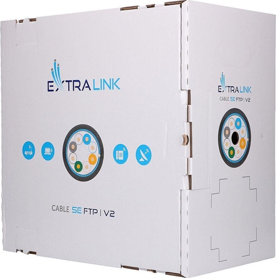 Picture of ExtraLink CAT5E FTP V2 OUTDOOR TWISTED PAIR 305M (EX.8710)