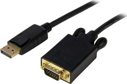 Picture of Kabel StarTech DisplayPort - D-Sub (VGA) 4.5m czarny (DP2VGAMM15B)